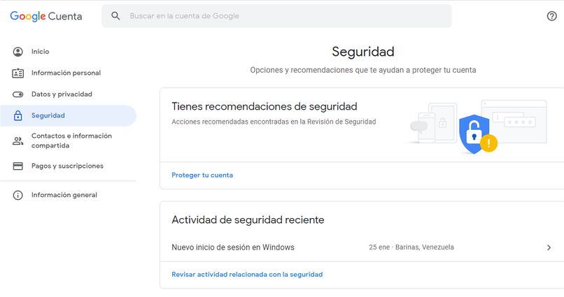 quitar dispositivos de gmail