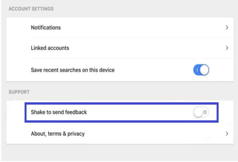 desactivar el envio de comentarios de maps