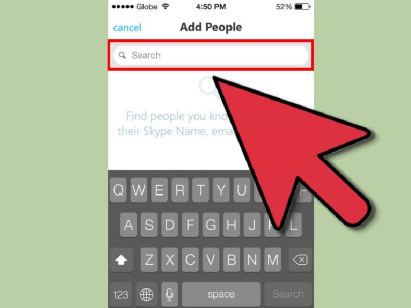agregar contacto en skype