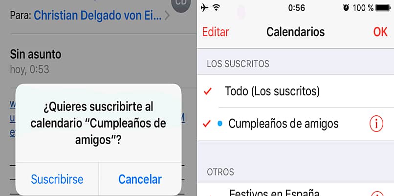 adiciona recordatorio de cumpleanos de tus amigos