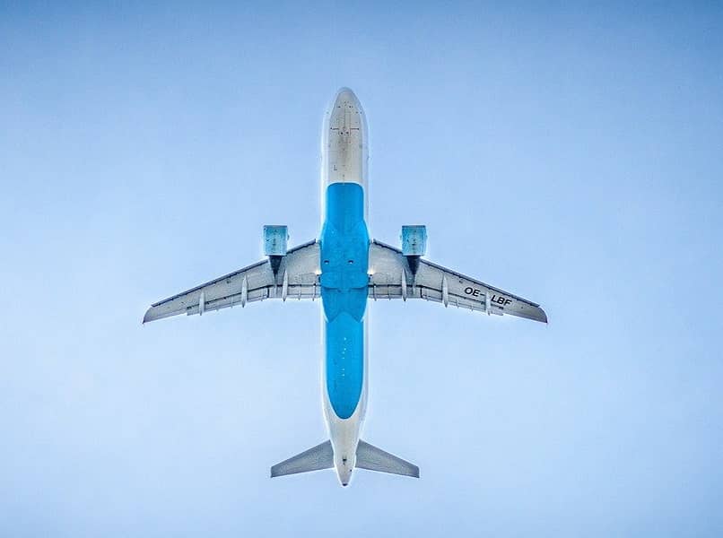 avion que simboliza el modo fuera de linea