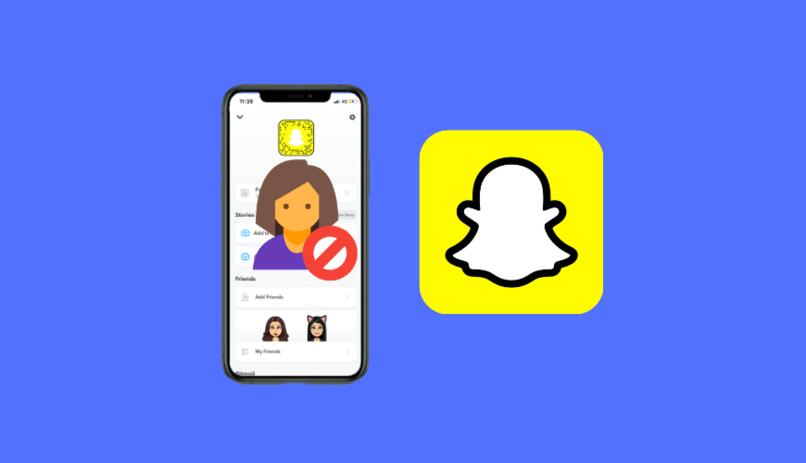 persona eliminada o bloqueada en snapchat