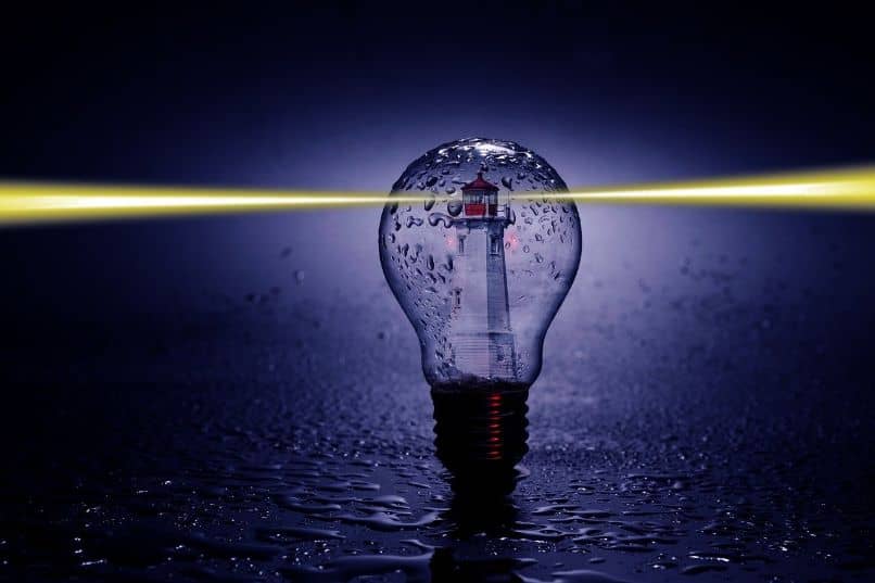 bombilla de luz con conexion inalambrica lifi