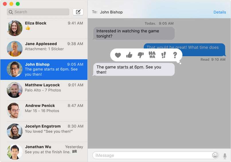 eliminar el historial de chats en imessage