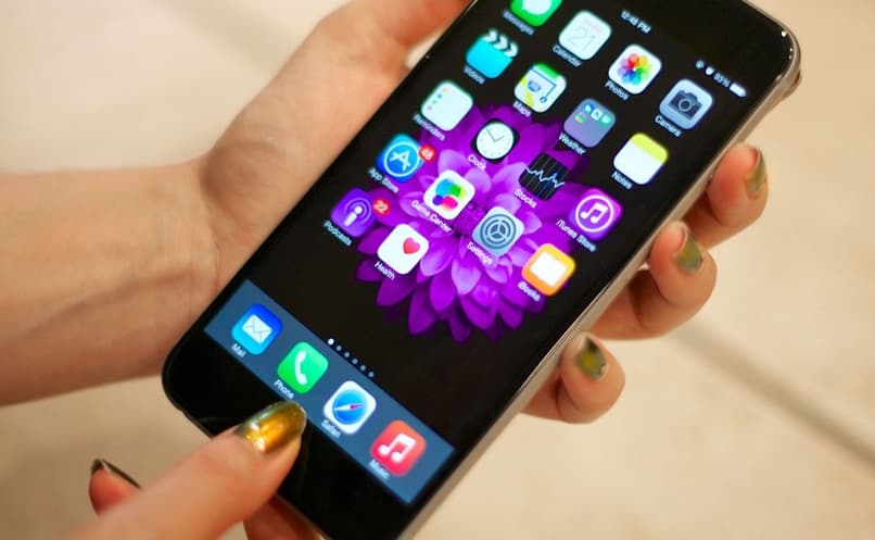 haciendo captura de pantalla en iphone