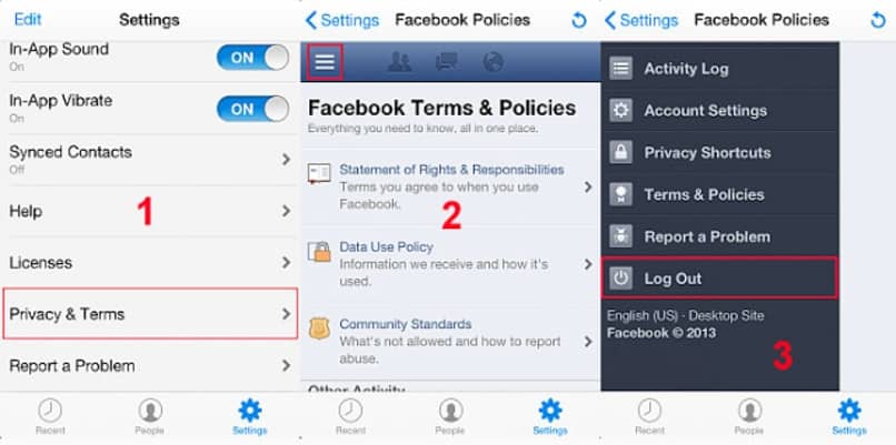 como cerrar sesion de messenger correctamente
