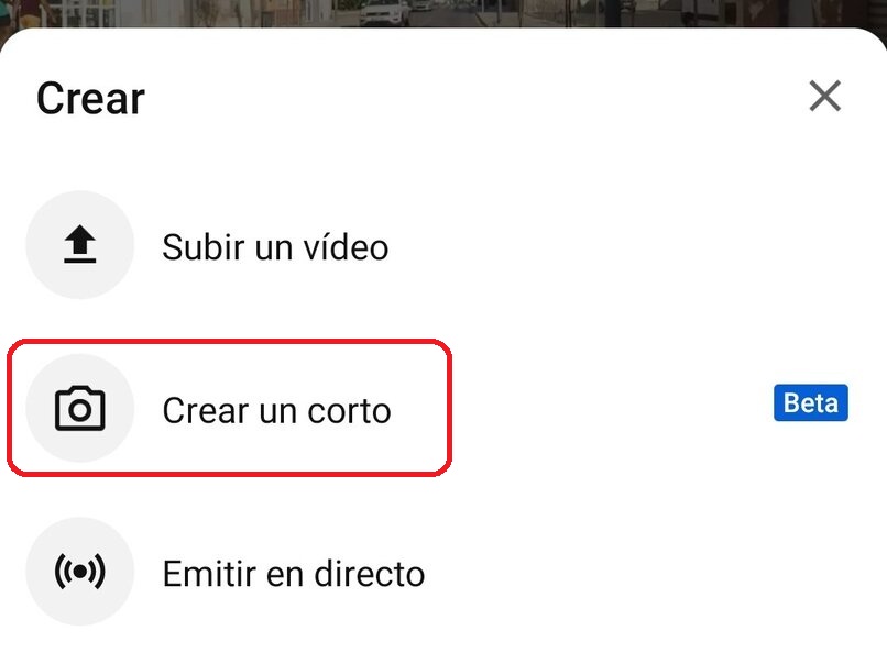 crear videos cortos en youtube