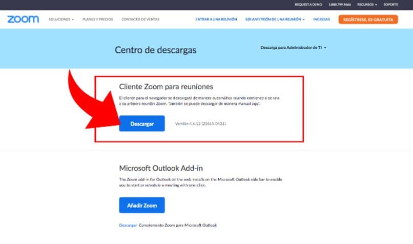 descargando zoom en el ordenador