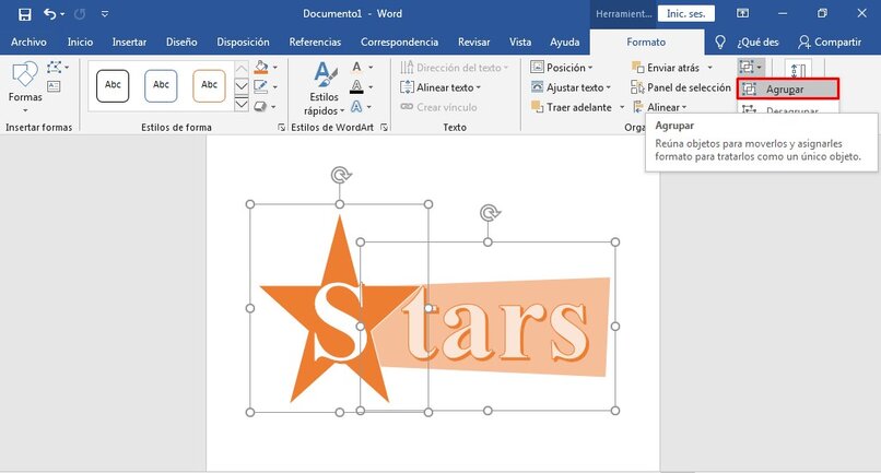 disenar logo en microsoft word