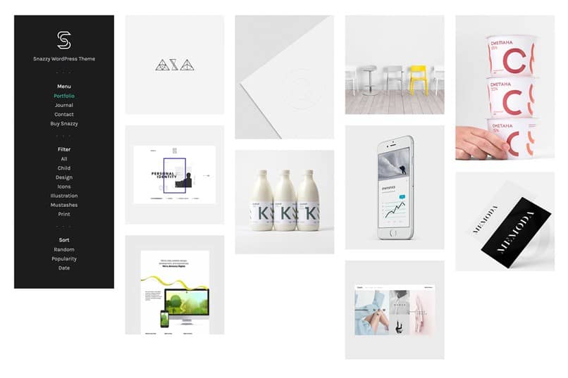 portafolios imagenes en wordpress 