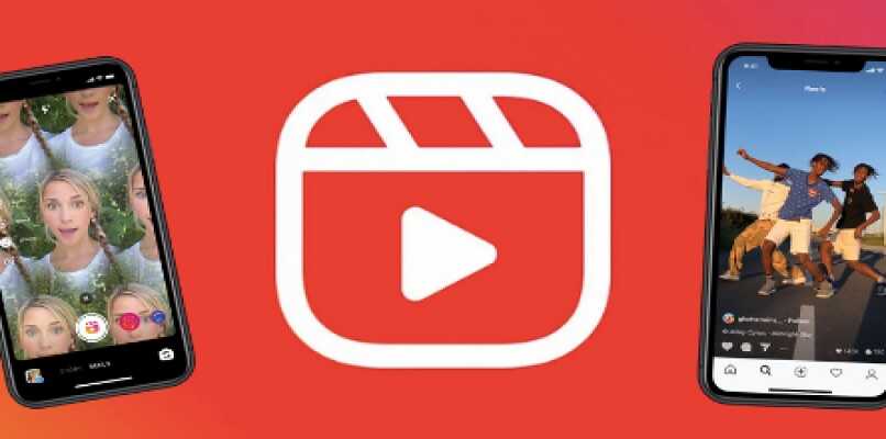 dos moviles haciendo reels