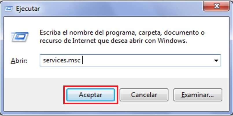abrir los servicios de red en windows