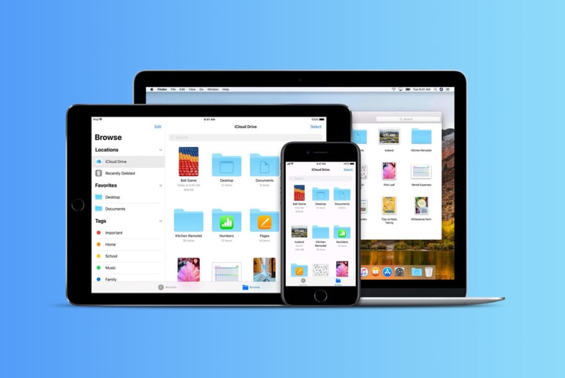 Equipos con iOS sincronizados con iCloud