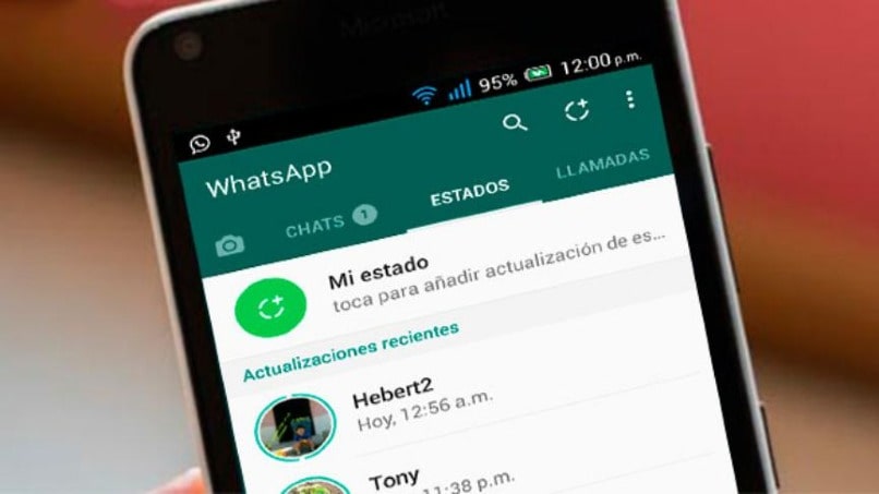 estados disponibles en whatsapp