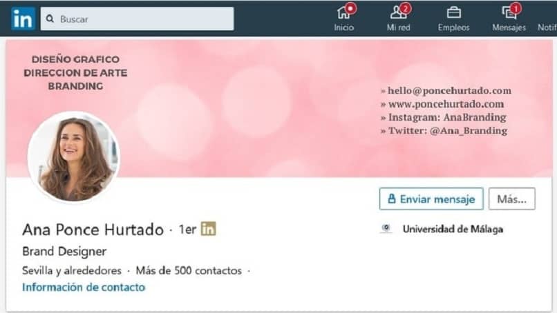 eliminar foto de fondo en linkedin