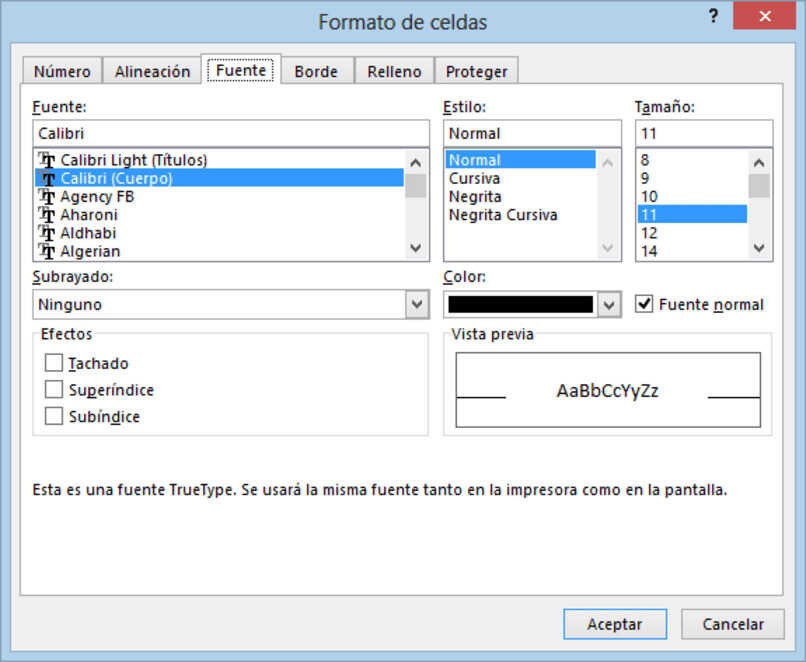 como aplicar formatos de celda excel