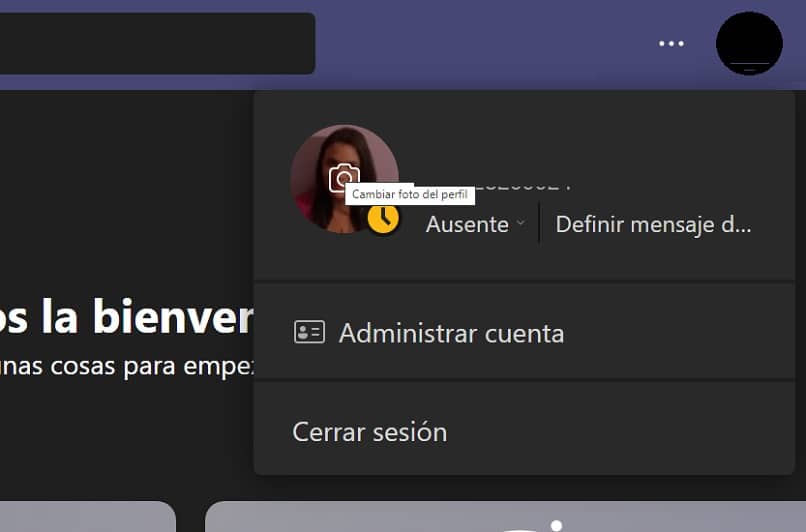 cambiando imagen utilizando el portal web