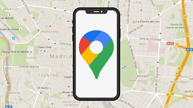 google maps en telefono
