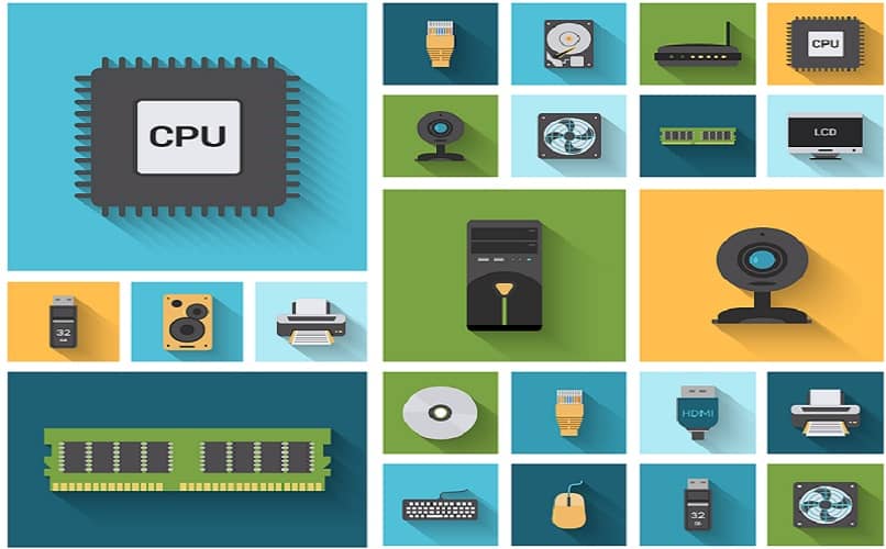 vista de imagen de componentes basicos de pc