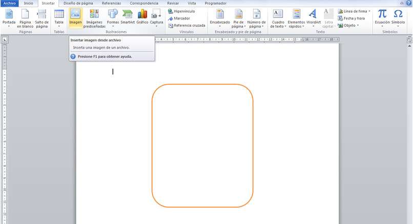 poner logo en una credencial de word
