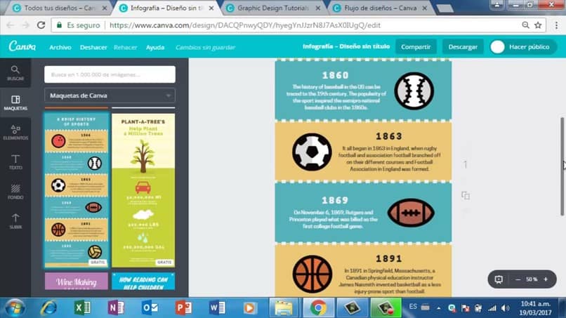 Plantillas de Infografías