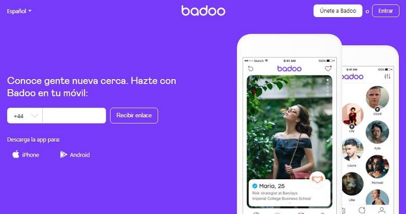 guia para iniciar sesion en badoo 