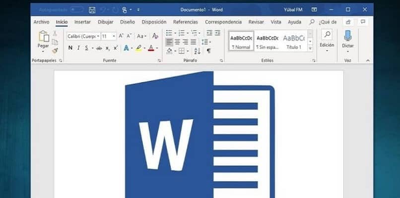 pagina de inicio de word