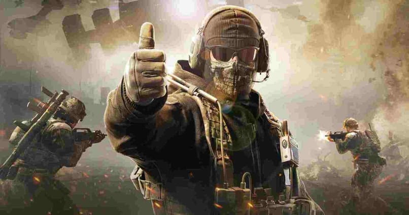 interfaz call of duty