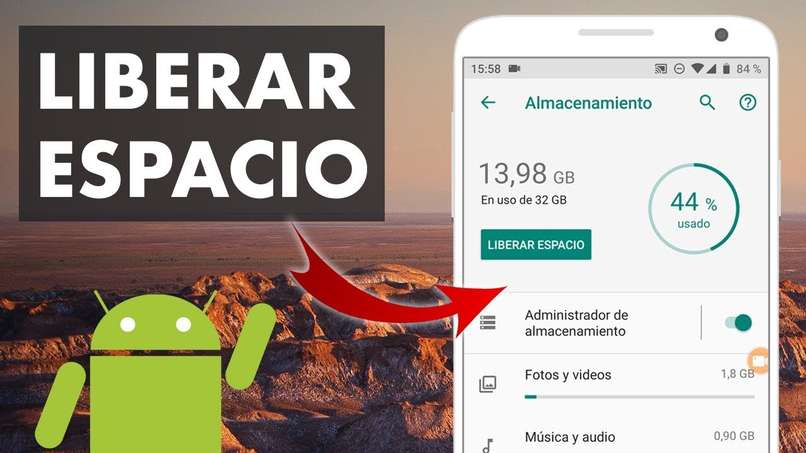 liberar espacio en dispositivo android