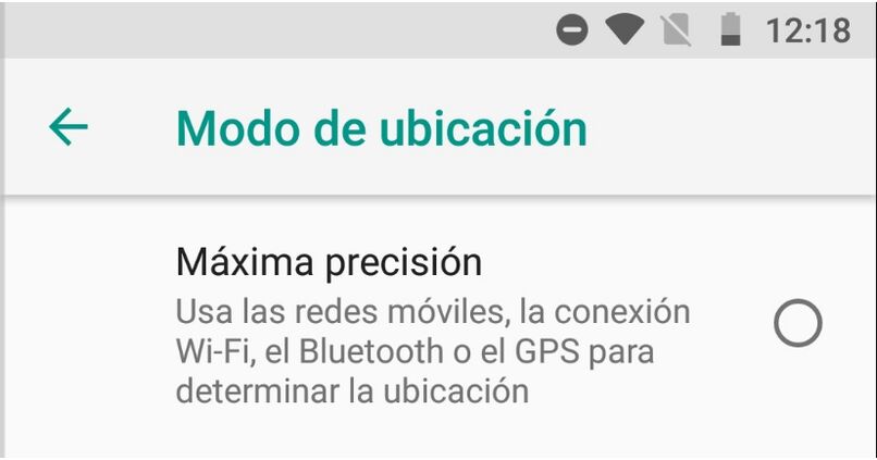 activar ubicacion precisa del gps