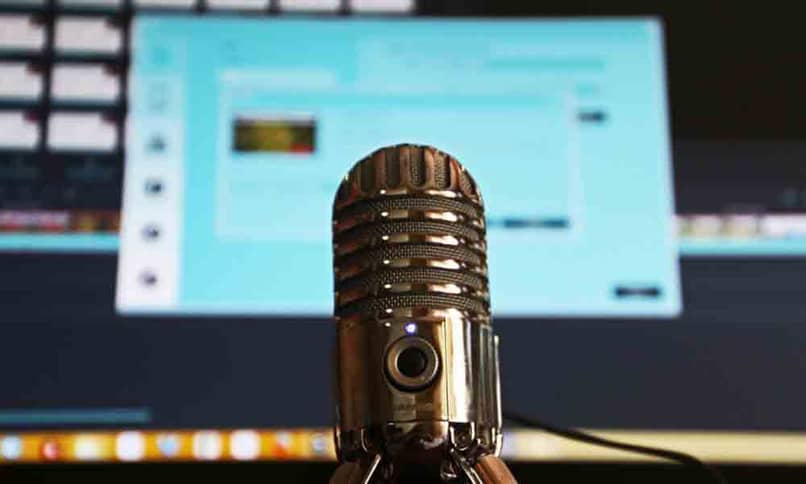 usando microfono usb