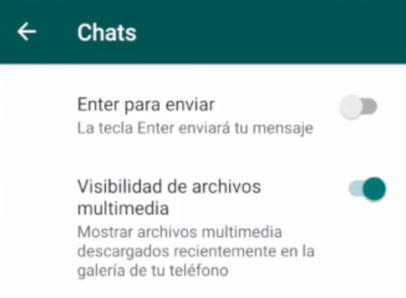 como ocultar fotos en whatsapp