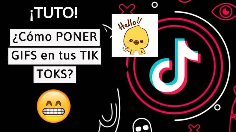 pasos para colocar gif en tus videos de tiktok