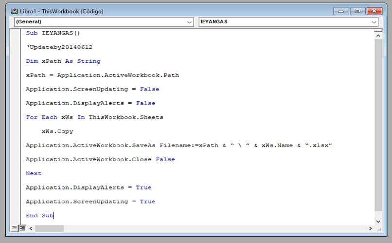 pasos para dividir hoja de calculo en dos partes en excel
