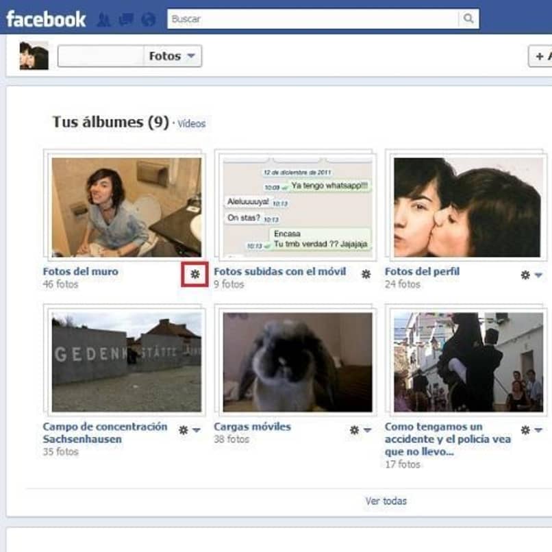 configura quien puede ver tus fotos y albumes