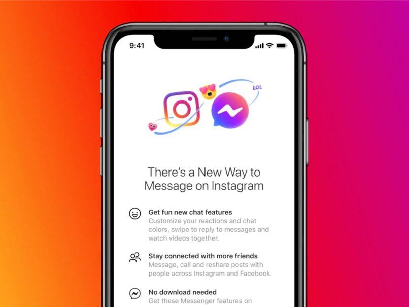 ingresa aplicacion mensseger para sincronizar contactos