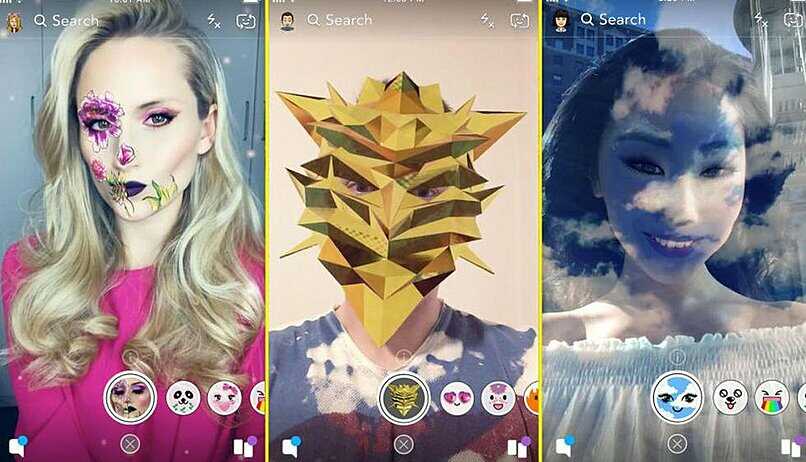 crea tus propias mascaras snapchat