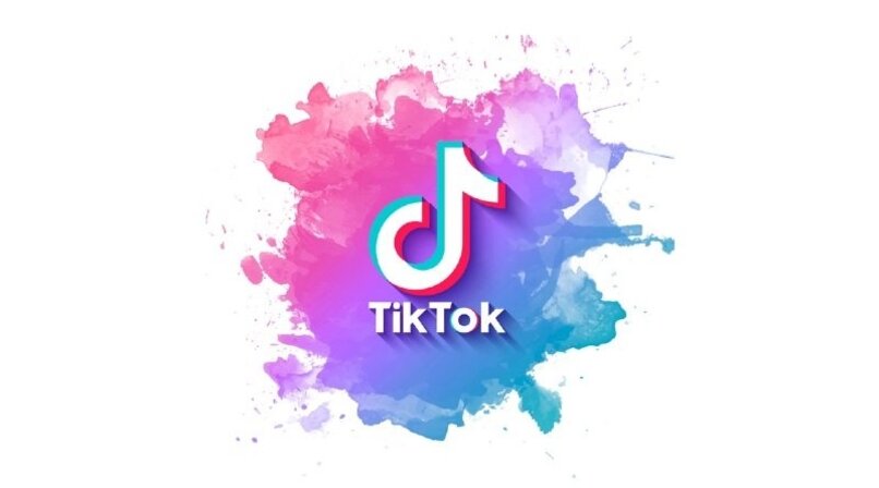 logo de tiktok de diversos colores