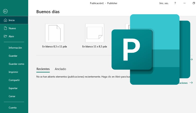 usar el programa publisher