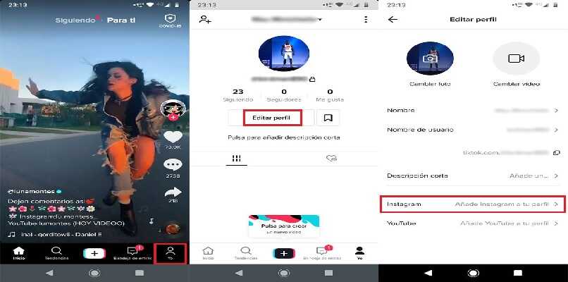 vincular cuenta en tiktok