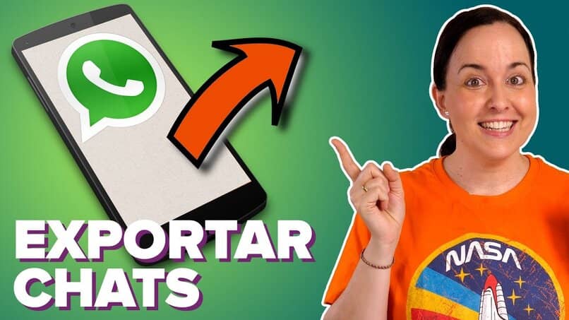 pasos para exportar chats de whatsapp al pc